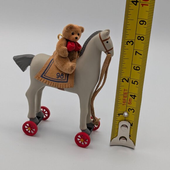 Hallmark Keepsake A Pony for Christmas 1998 NEW 1st in Pony for Christmas Series - Picture 10 of 11